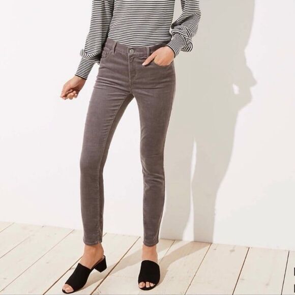 LOFT Pants - Loft Skinny corduroy pants